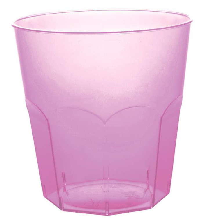 Plastic Cup PS Lilac Clear Ø7,3cm 220ml (1000 Units)