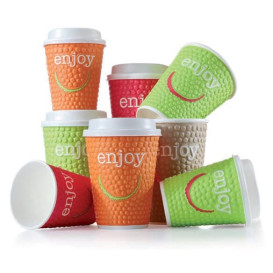 Paper Cup "Enjoy" 16 Oz/495ml Ø9,0cm (560 Units)