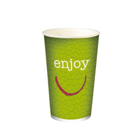 Paper Cup "Enjoy" 12 Oz/360 ml Ø8,0cm (2000 Units)