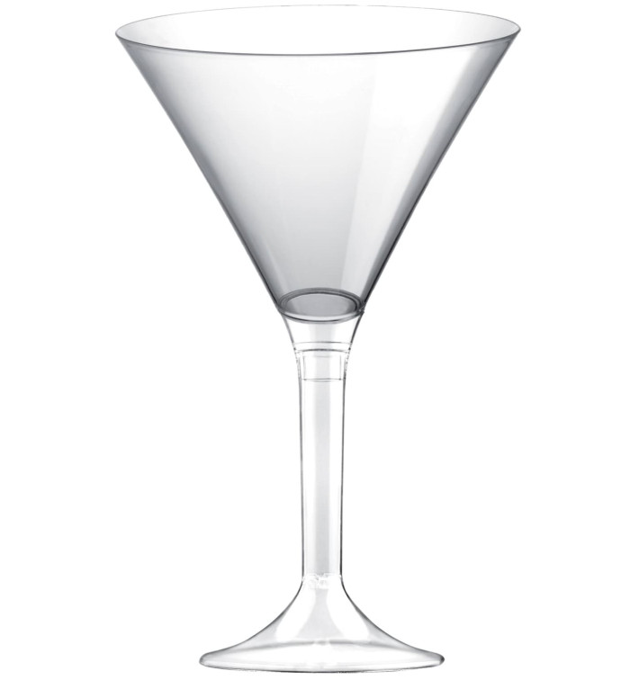 Plastic Stemmed Cup Clear Clear 185ml 2P (40 Units) Plastic Stemmed Cup Clear Clear 185ml 2P (40 Units)