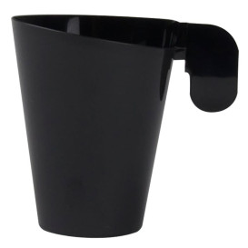 Design Black Plastic Cup 72ml (12 Units)