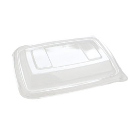 Plastic Lid PET for "Vision" Container 16,5x23cm (75 Units) 