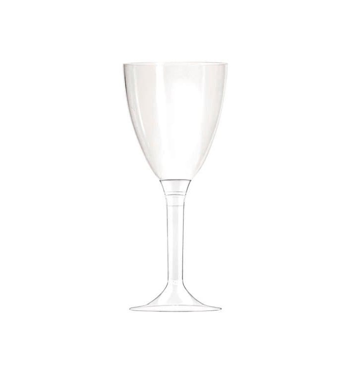 Plastic Glass Wine Clear 130ml (10 Units) Plastic Glass Wine Clear 130ml (10 Units)