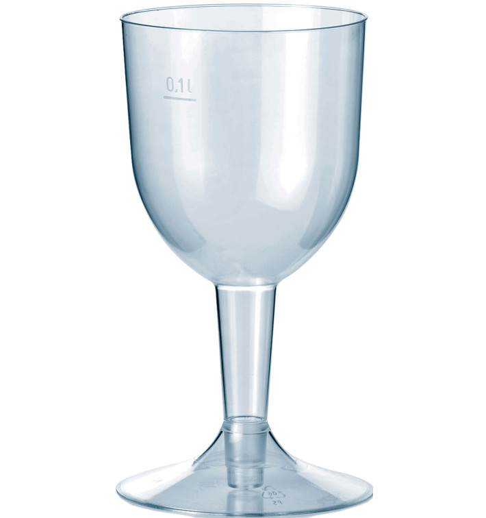 Plastic Glass Water or Wine "Premium" Removable Stem 140ml (20 Units) Plastic Glass Water or Wine "Premium" Removable Stem 140ml (20 Units)
