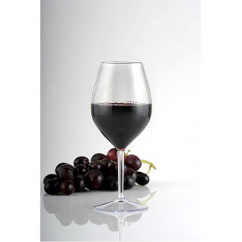 Reusable Plastic Glass Wine "Tritan" Clear 510ml (6 Units)