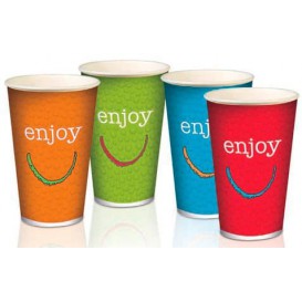 Paper Cup "Enjoy" 22 Oz/680 ml Ø9,0cm (50 Units) 