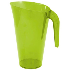 Plastic Jar PS Reusable Green 1.500 ml (1 Unit)