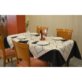 Pre-Cut Paper Tablecloth "m (400 Units) arcos Nena" 37g 1x1m (400 Units)  