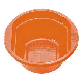 Plastic Bowl PS Orange 250ml Ø12cm (30 Units) 