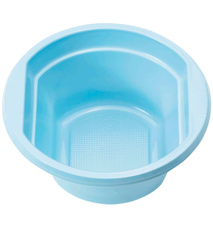 Plastic Bowl PS Light Blue 250ml Ø12cm (660 Units) Plastic Bowl PS Light Blue 250ml Ø12cm (660 Units)