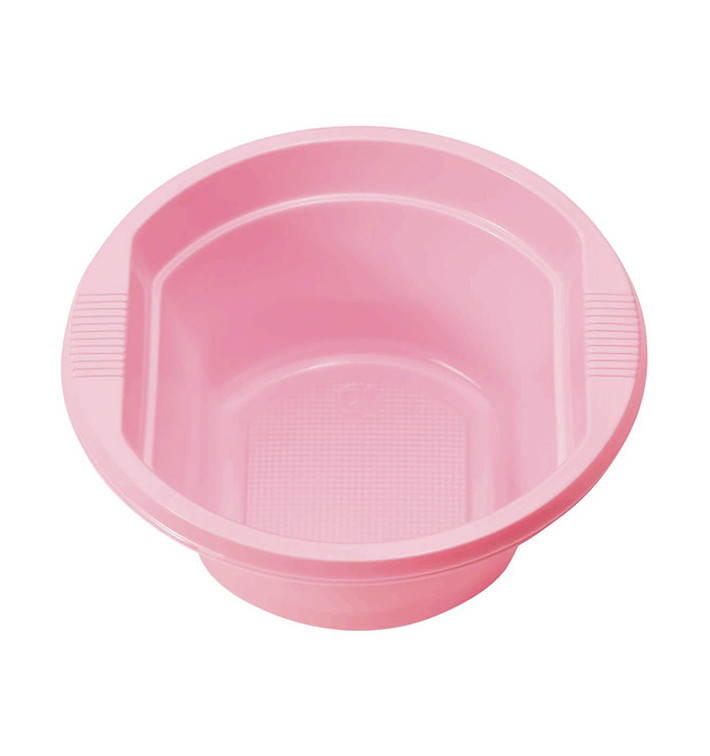 Plastic Bowl PS Pink 250ml Ø12cm (660 Units) Plastic Bowl PS Pink 250ml Ø12cm (660 Units)