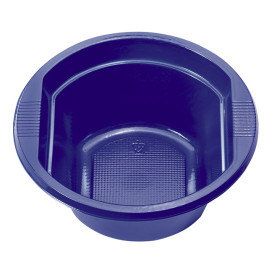 Plastic Bowl PS Dark Blue 250 ml Ø12cm (30 Units) 