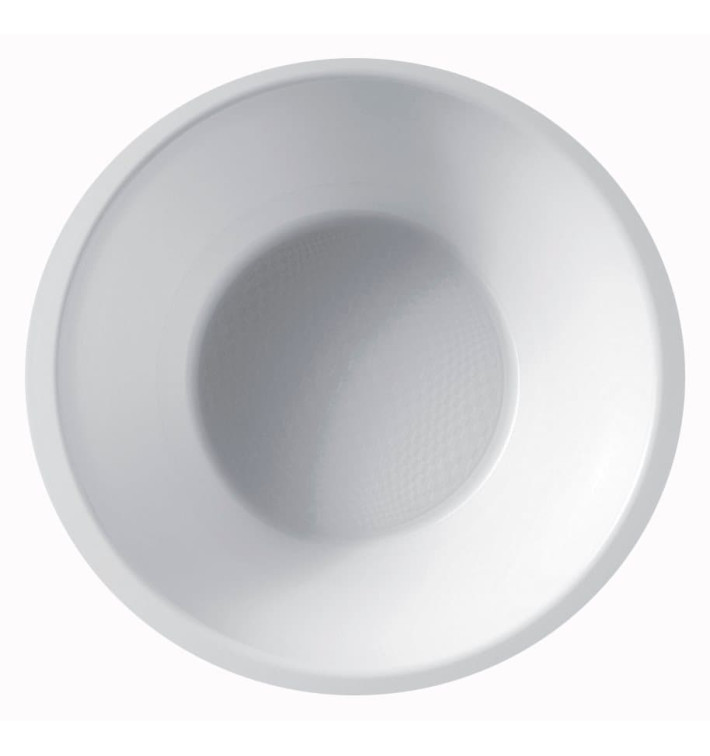 Plastic Bowl PP White 450ml Ø15,5cm (50 Units) Plastic Bowl PP White 450ml Ø15,5cm (50 Units)