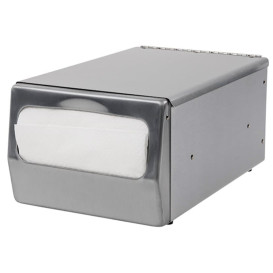 Napkin Stainless Steel Dispenser "MaxiServis" "Counter" (1 Unit)