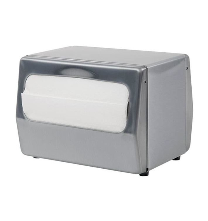 Napkin Stainless Steel Dispenser "MaxiServis" "Table" (1 Unit) Napkin Stainless Steel Dispenser "MaxiServis" "Table" (1 Unit)