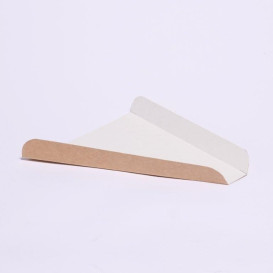 Corrugated Pizza Slice Box Kraft (500 Units)