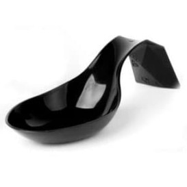 Tasting Spoon PS "Bon Ton" Black 11,6x2,9cm (20 Units) 