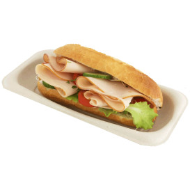Sugarcane Baguette Container 20x10cm (50 Units) 
