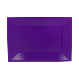 Plastic Tray Lilac 33x22,5cm (180 Units)