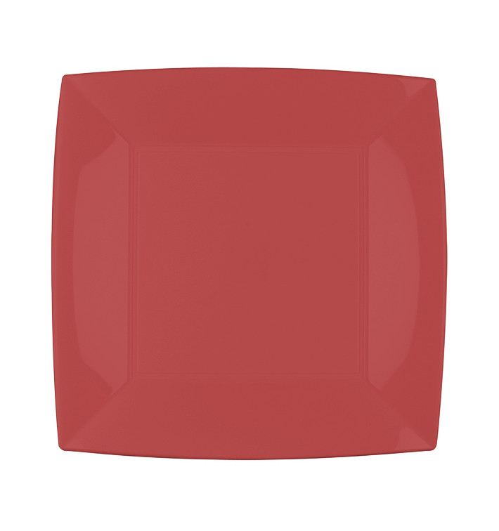 Plastic Plate Flat Fuchsia "Nice" PP 29 cm (144 Units) Plastic Plate Flat Fuchsia "Nice" PP 29 cm (144 Units)