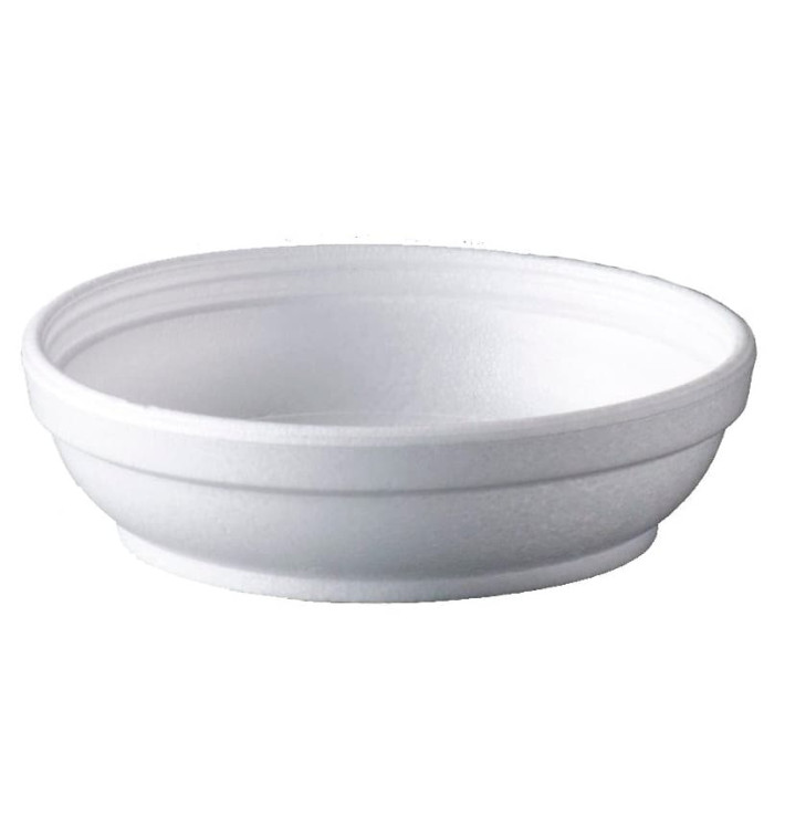 Foam Container White 5Oz/150ml Ø11cm (50 Units) Foam Container White 5Oz/150ml Ø11cm (50 Units)
