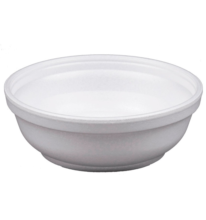 Foam Container White 6Oz/180ml Ø11cm (1000 Units) Foam Container White 6Oz/180ml Ø11cm (1000 Units)