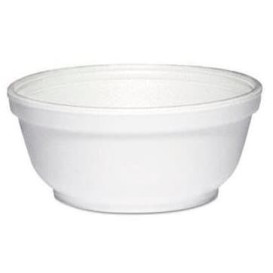 Foam Container White 8Oz/240 ml Ø11cm (50 Units)