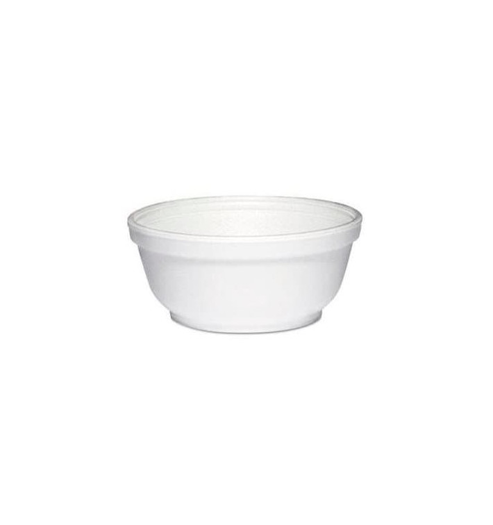 Foam Container White 8Oz/240 ml Ø11cm (50 Units) Foam Container White 8Oz/240 ml Ø11cm (50 Units)