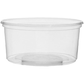 Plastic Deli Container PP Clear 250ml Ø10,5cm (100 Units)