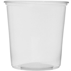 Plastic Deli Container Clear PP 500ml Ø10,5cm (100 Units)