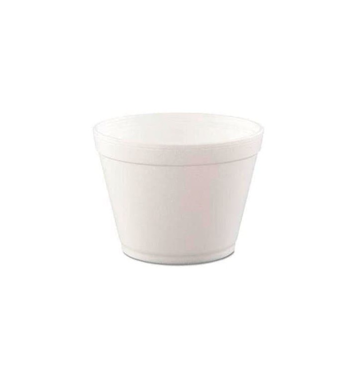 Foam Container White 16Oz/480ml Ø11cm (25 Units) Foam Container White 16Oz/480ml Ø11cm (25 Units)