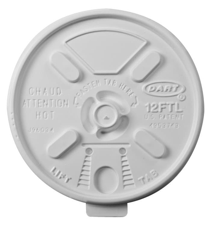 Plastic Lid PS Resealable White Ø8,9cm (100 Units) Plastic Lid PS Resealable White Ø8,9cm (100 Units)