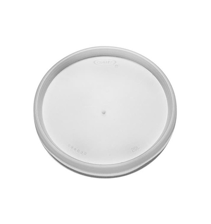 Plastic Lid PS Clear Flat for Foam Cup Ø11,7cm (100 Units) Plastic Lid PS Clear Flat for Foam Cup Ø11,7cm (100 Units)
