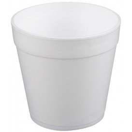 Foam Container White 32Oz/950ml Ø12,7cm (25 Units) 