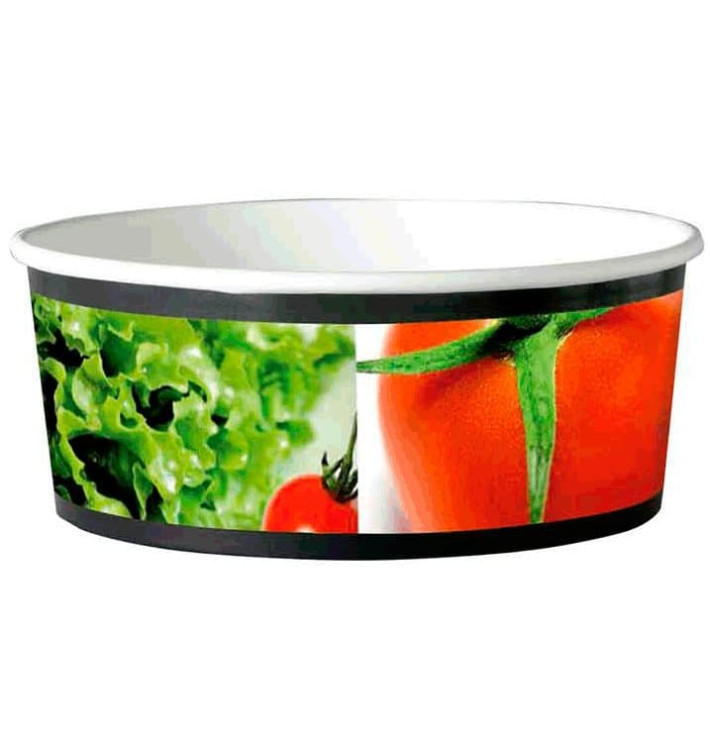 Paper Salad Bowl Medium size 775ml (45 Units) Paper Salad Bowl Medium size 775ml (45 Units)
