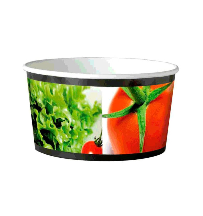 Paper Salad Bowl Small size 635ml (45 Units) Paper Salad Bowl Small size 635ml (45 Units)