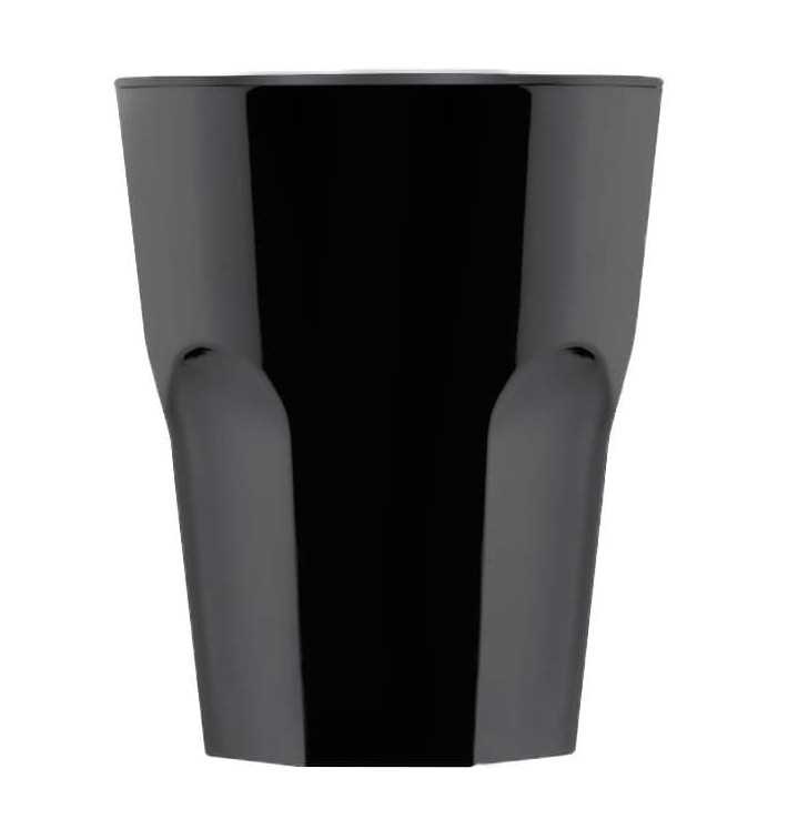 Plastic Shot SAN Reusable Black 40ml (6 Units) Plastic Shot SAN Reusable Black 40ml (6 Units)