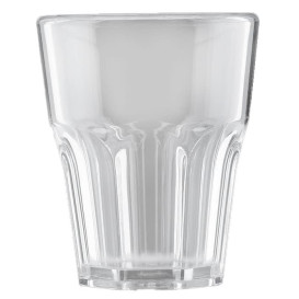 Plastic Glass SAN Reusable "Rox" Clear 300ml (8 Units) 