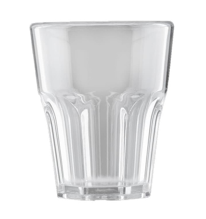 Plastic Glass SAN Reusable "Rox" Clear 300ml (120 Units) Plastic Glass SAN Reusable "Rox" Clear 300ml (120 Units)