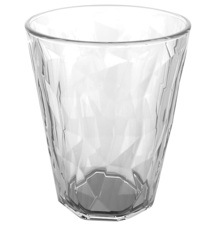 Plastic Glass SAN Reusable "Rox Ice" Clear 340 ml (8 Units) Plastic Glass SAN Reusable "Rox Ice" Clear 340 ml (8 Units)
