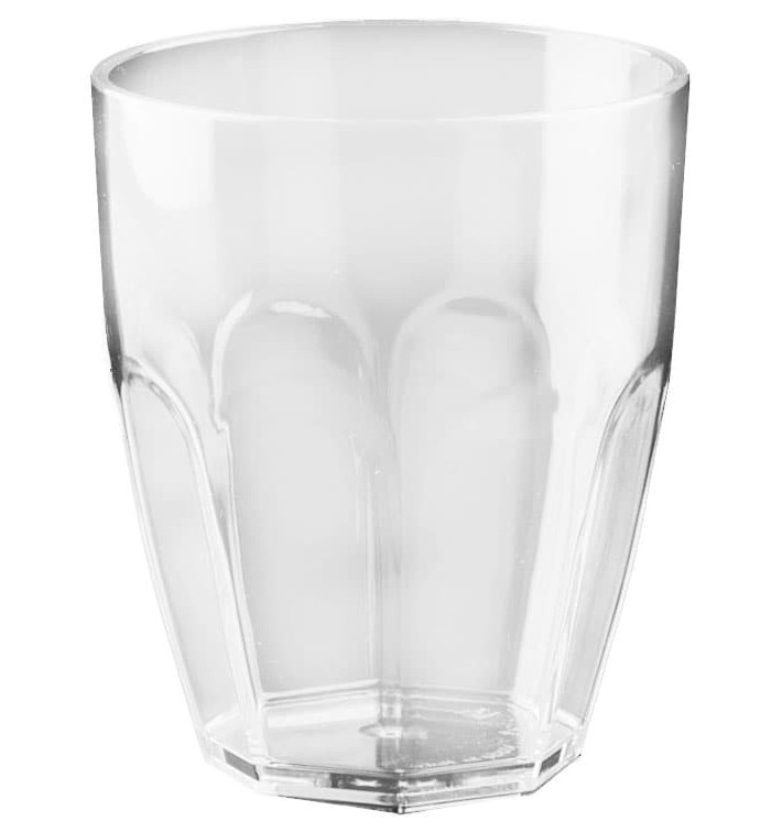 Plastic Glass SAN Reusable "Summer" Clear 355ml (1 Unit) Plastic Glass SAN Reusable "Summer" Clear 355ml (1 Unit)