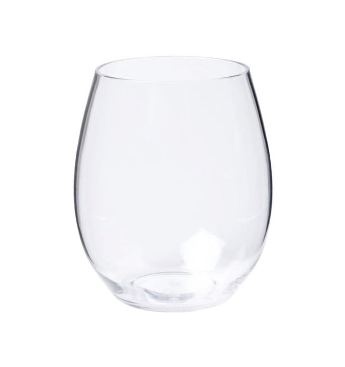 Plastic Glass TRITAN Reusable Clear 390ml (1 Unit) Plastic Glass TRITAN Reusable Clear 390ml (1 Unit)