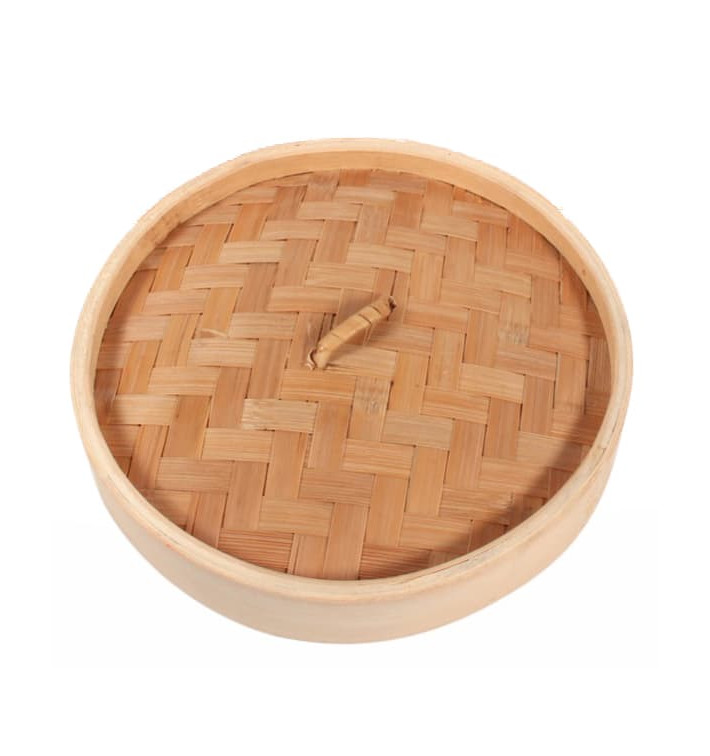 Bamboo Lid for Steamer "Maxi" Ø20cm (4 Units) 