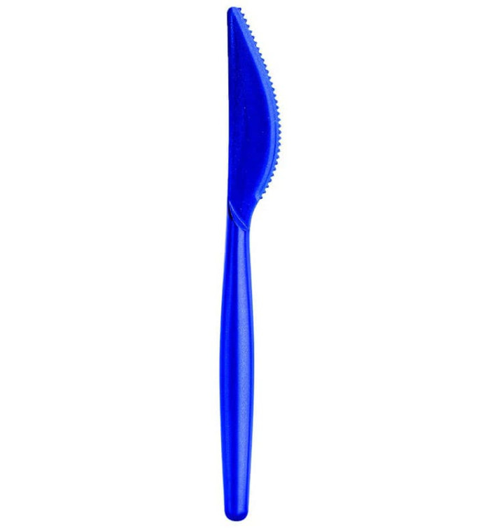 Plastic Knife PS "Easy" Blue Pearl 18,5cm (20 Units) Plastic Knife PS "Easy" Blue Pearl 18,5cm (20 Units)