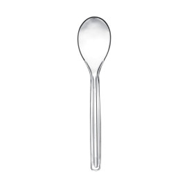 Plastic Teaspoon PS "Easy" Clear 12cm (50 Units) 