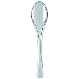 Plastic Spoon PS "Fly" Clear 14,5cm (50 Units) 