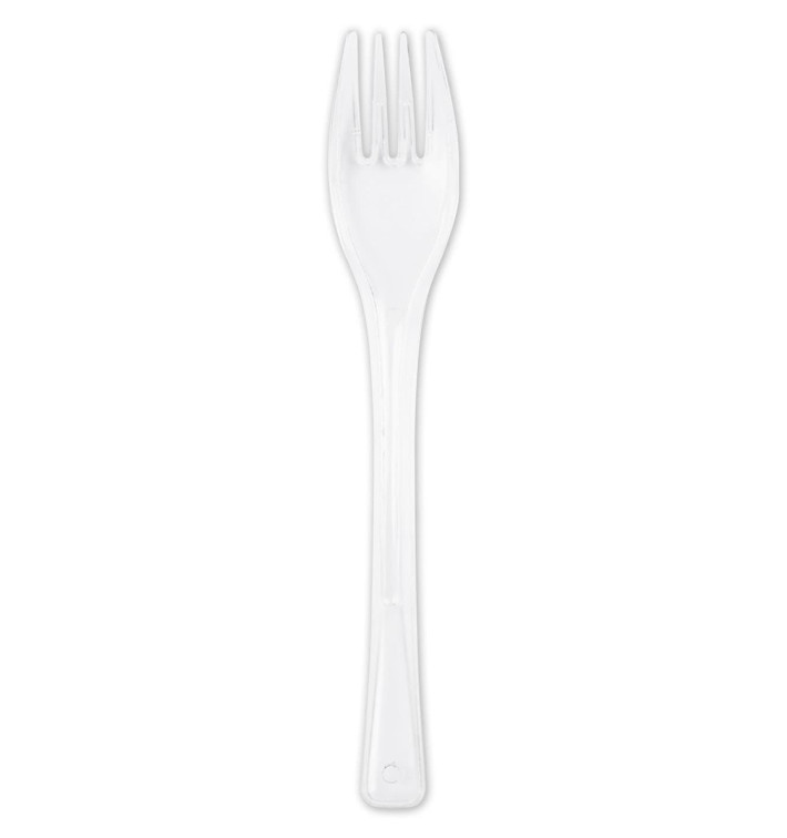 Plastic Fork PS "Fly" White 14cm (3000 Units) Plastic Fork PS "Fly" White 14cm (3000 Units)