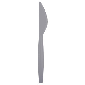 Plastic Knife PS "Easy" Grey 18,5cm (20 Units) 