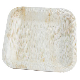 Palm Leaf Plate Square Shape 20x20cm (25 Units) 