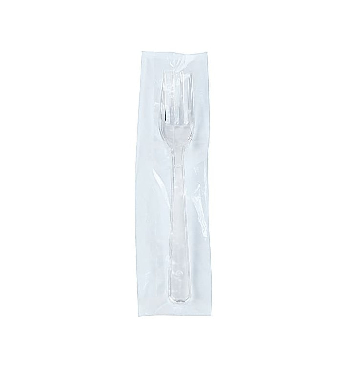 Plastic Fork "Magnum" Wrapped 18,5cm (1.000 Units) Plastic Fork "Magnum" Wrapped 18,5cm (1.000 Units)